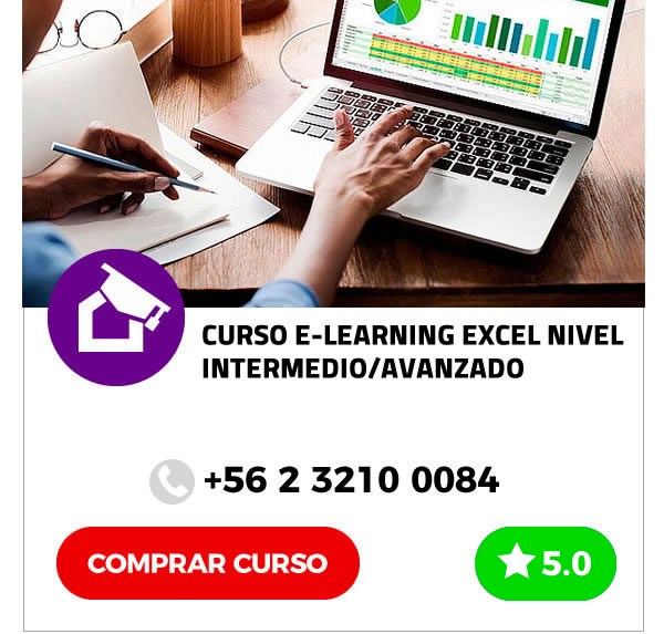 Curso E-learning Excel Nivel Intermedio/Avanzado
